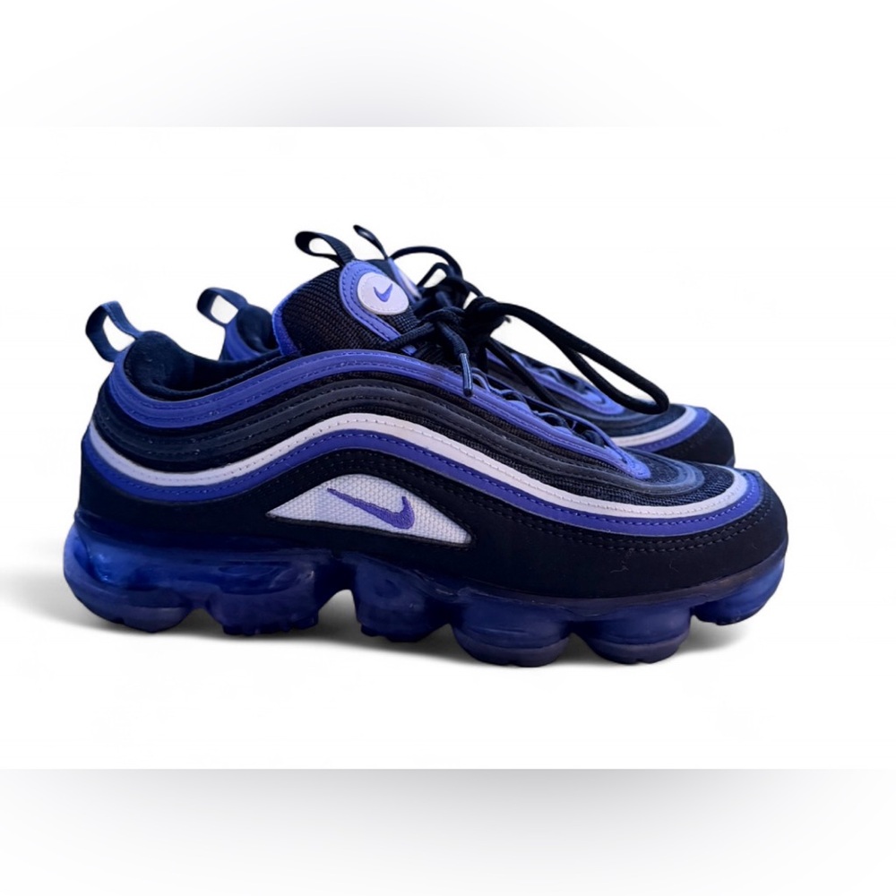 Nike Kids Navy and Purple Sneakers